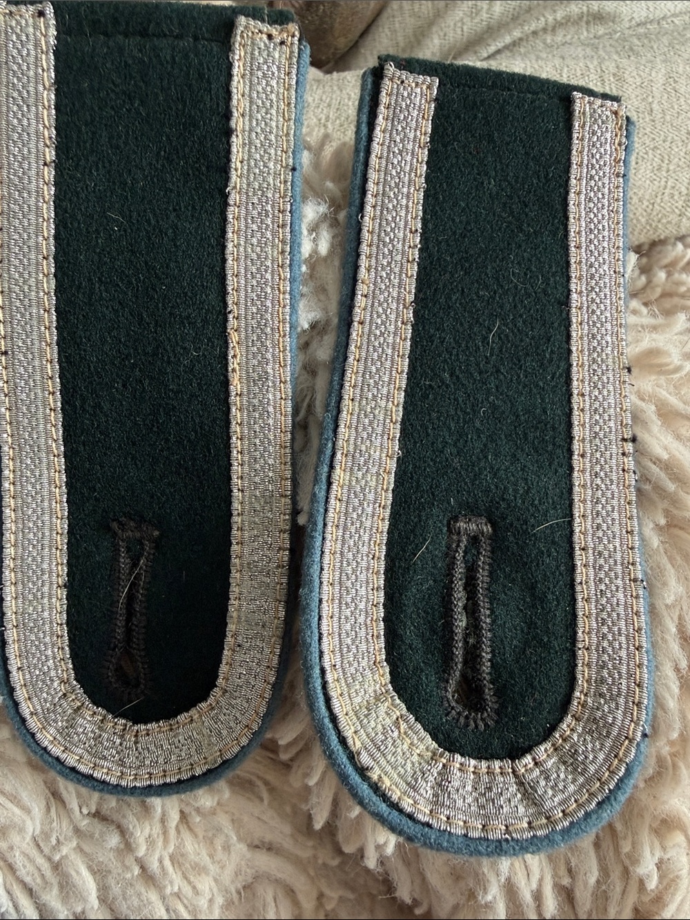 East German NCO Shoulder Boards